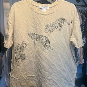 Project Social T Cream Cotton T-Shirt